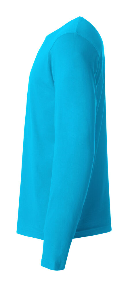 Clique - Basic-T L/S Turquoise S